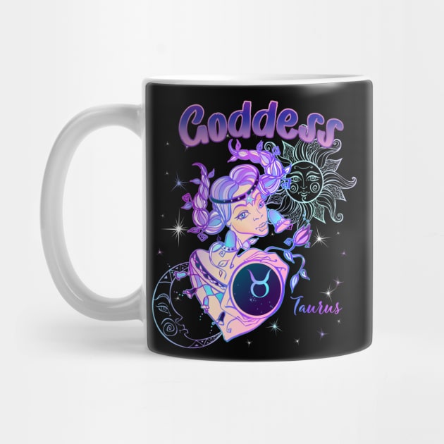 Zodiac Taurus Goddess Queen Horoscope by The Little Store Of Magic